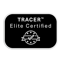 TC TRACER ELITE CERTIFIED WINDOW CLING