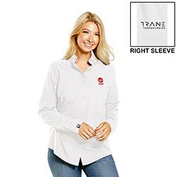 TC LADIES INFLUENCER SOLID BUTTON DOWN