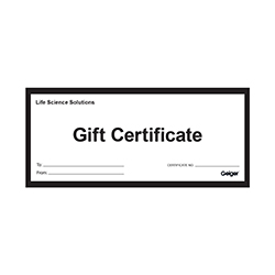 LIFE SCIENCE SOLUTIONS GIFT CERTIFICATE